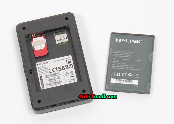 TP-LINK M7350 - Hotspot m〓vel - 4G LTE - 150 Mbps - 802.11n