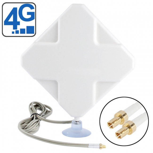 Antena 4G para router inalámbrico, conexión Ts9 de 35 Dbi - Sunitech