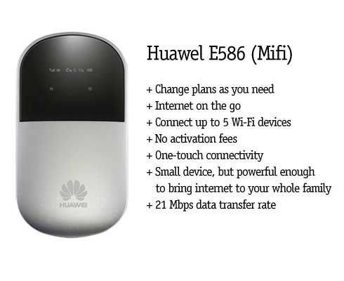 huawei e586 mobile wifi hotspot